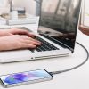 SAS7101_B5.jpg IVON CA92 2.4A Max USB to Micro USB Rubber Fast Charging Data Cable, Length: 1.5m, Micro USB