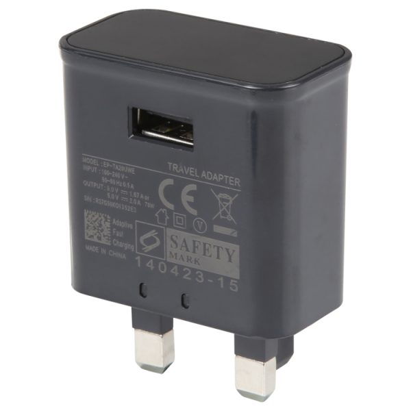 SAS7162B_1.jpg EP-TA20UWE Single USB Port Fast Charging Travel Adapter, UK Plug, Single USB