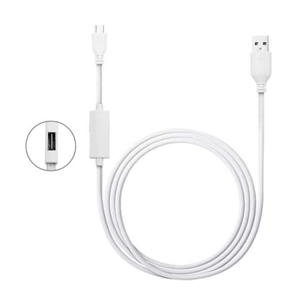 SAS7168W-1.jpg OTG-Y-02 USB 2.0 Male to Micro USB Male + USB Female OTG Charging Data Cable for Android Phones / Tablets with OTG Function, Length: 1.1m, Length: 1.1m