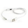 SAS7168W_2.jpg OTG-Y-02 USB 2.0 Male to Micro USB Male + USB Female OTG Charging Data Cable for Android Phones / Tablets with OTG Function, Length: 1.1m, Length: 1.1m
