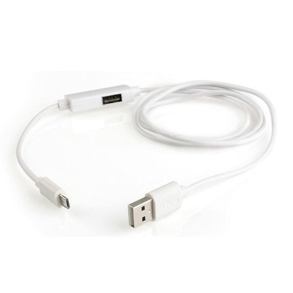 SAS7168W_2.jpg OTG-Y-02 USB 2.0 Male to Micro USB Male + USB Female OTG Charging Data Cable for Android Phones / Tablets with OTG Function, Length: 1.1m, Length: 1.1m