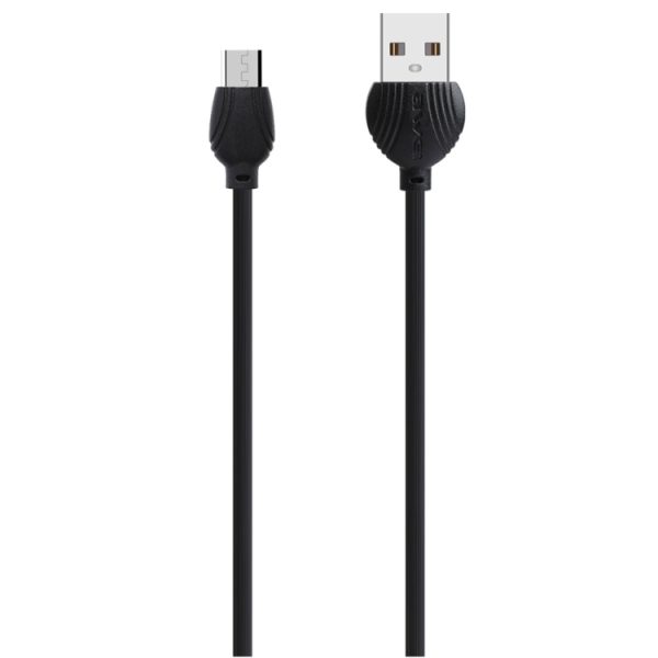 SAS7309B-1.jpg awei CL-61 2 in 1 2.5A Micro USB Charging + Transmission Aluminum Alloy Braided Data Cable, Length: 1m