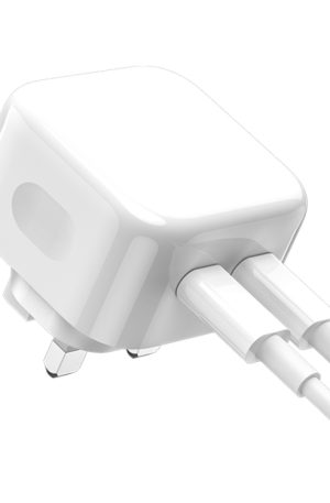 ROCK T58 35W Dual USB-C / Type-C Ports PD Charger, UK Plug
