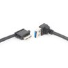 SAS7964_1.jpg 2 PCS USB 3.0 Upper Elbow Male to Micro USB 3.0 Elbow Charging Data Cable, Cable Length: 27cm