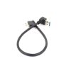SAS7964_3.jpg 2 PCS USB 3.0 Upper Elbow Male to Micro USB 3.0 Elbow Charging Data Cable, Cable Length: 27cm