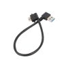 SAS7966_3.jpg 2 PCS USB 3.0 Right Elbow Male to Micro USB 3.0 Elbow Charging Data Cable, Cable Length: 27cm