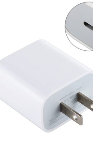 20W Type-C / USB-C PD Fast Charging Power Adapter, US Plug, 20W 0.5A US Plug, 20W EU Plug