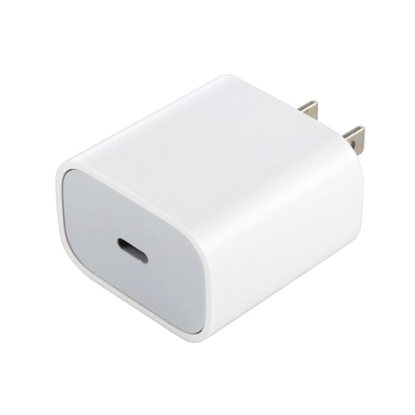 SAS8081_2.jpg 20W Type-C / USB-C PD Fast Charging Power Adapter, US Plug, 20W 0.5A US Plug, 20W EU Plug
