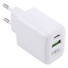SAS8833.jpg LZ-215A+C 20W QC 3.0 USB + PD 3.0 USB-C / Type-C Fast Charging Travel Charger, EU Plug