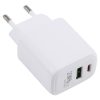 SAS8833_2.jpg LZ-215A+C 20W QC 3.0 USB + PD 3.0 USB-C / Type-C Fast Charging Travel Charger, EU Plug