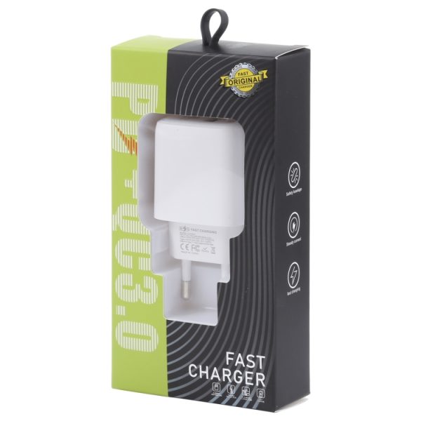 SAS8833_6.jpg LZ-215A+C 20W QC 3.0 USB + PD 3.0 USB-C / Type-C Fast Charging Travel Charger, EU Plug