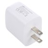 SAS8834_1.jpg LZ-215A+C 20W QC 3.0 USB + PD 3.0 USB-C / Type-C Fast Charging Travel Charger, US Plug