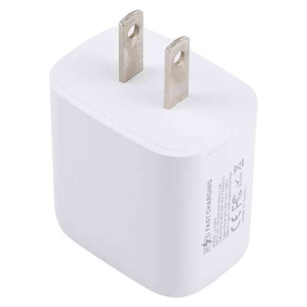 SAS8834_3.jpg LZ-215A+C 20W QC 3.0 USB + PD 3.0 USB-C / Type-C Fast Charging Travel Charger, US Plug