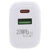 SAS8834_5.jpg LZ-215A+C 20W QC 3.0 USB + PD 3.0 USB-C / Type-C Fast Charging Travel Charger, US Plug