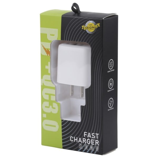 SAS8834_6.jpg LZ-215A+C 20W QC 3.0 USB + PD 3.0 USB-C / Type-C Fast Charging Travel Charger, US Plug