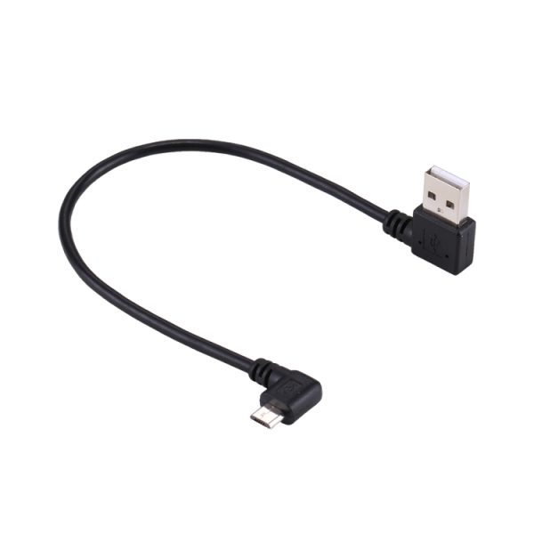 SAS9021_3.jpg 24cm USB Elbow to Micro USB Elbow Charging Cable