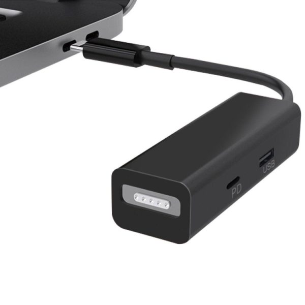 SAS9266B-1.jpg 3 in 1 MagSafe 1 / 2 + PD Port + USB to USB-C / Type-C Converter Adapter