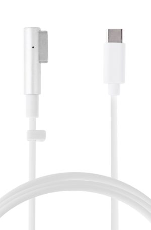 USB-C / Type-C Male to 5 Pin MagSafe 1 (L-Lip) Male Charging Data Cable for MacBook