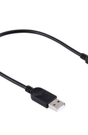 28cm 90 Degree Angle Left Micro USB to USB Data / Charging Cable, For Galaxy, Huawei, Xiaomi, LG, HTC and other Smart Phones