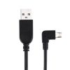 SAS9980_2.jpg 28cm 90 Degree Angle Left Micro USB to USB Data / Charging Cable, For Galaxy, Huawei, Xiaomi, LG, HTC and other Smart Phones