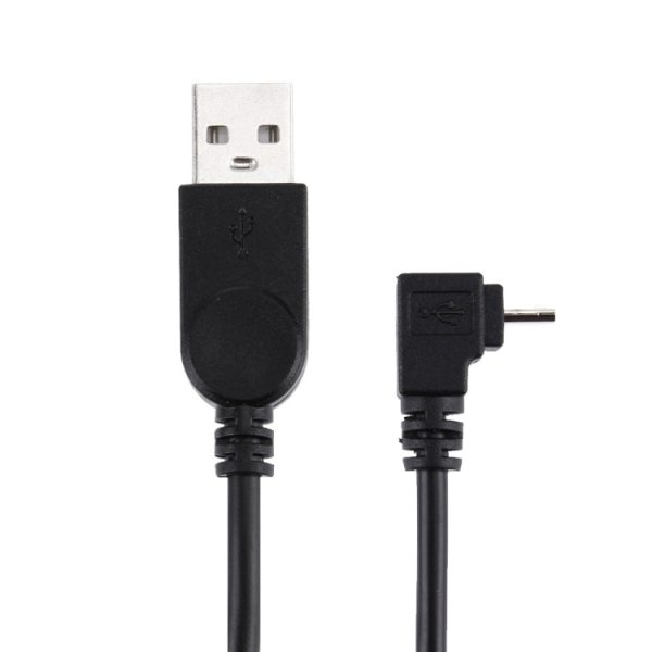 SAS9981_2.jpg 28cm 90 Degree Angle Elbow Micro USB to USB Data / Charging Cable, For Galaxy, Huawei, Xiaomi, LG, HTC and other Smart Phones