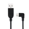 SAS9982_2.jpg 28cm 90 Degree Angle Right Micro USB to USB Data / Charging Cable, For Galaxy, Huawei, Xiaomi, LG, HTC and other Smart Phones