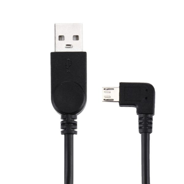 SAS9982_2.jpg 28cm 90 Degree Angle Right Micro USB to USB Data / Charging Cable, For Galaxy, Huawei, Xiaomi, LG, HTC and other Smart Phones