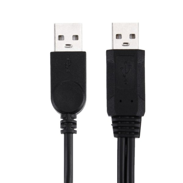 SAS9983_2.jpg 50cm 2 in 1 USB 2.0 to Micro USB + USB Data / Charging Cable, For Galaxy, Huawei, Xiaomi, LG, HTC and other Smart Phones