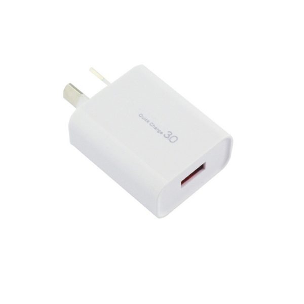 SYA0010705_4.jpg QC 3.0 18W 3A Single USB Interface Charger, AU Plug