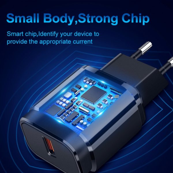 SYA001078901A_2.jpg Portable QC3.0 18W USB Port Universal Quick Charging Charger, EU Plug, EU Plug