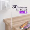 SYA001083401A_8.jpg 2 in 1 USB to USB-C / Type-C Data Cable + 30W QC 3.0 4 USB Interfaces Mobile Phone Tablet PC Universal Quick Charger Travel Charger Set, US Plug, USB-C / Type-C Set US Plug
