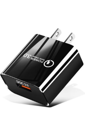 Mini QC3.0 USB 18W Mobile Phone Tablet Universal Fast Charger, US Plug, US Plug