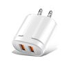 SYA001167701A_2.jpg Portable Dual USB Mobile Phone Tablet Universal Charging Head Travel Charger, US Plug, US Plug