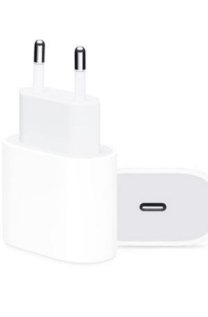 PD 20W Single USB-C / Type-C Interface Travel Charger, EU Plug