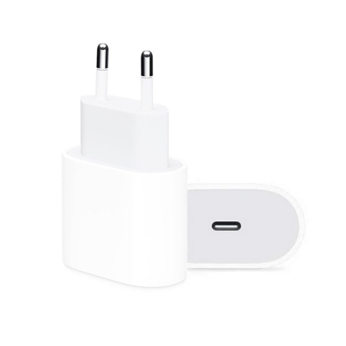 PD 20W Single USB-C / Type-C Interface Travel Charger, EU Plug
