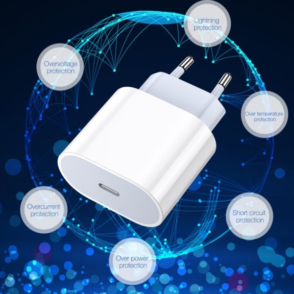 SYA0012897_7.jpg PD 20W Single USB-C / Type-C Interface Travel Charger, EU Plug
