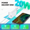 SYA0012910_2.jpg 2 in 1 PD 20W Single USB-C / Type-C Port Travel Charger + 3A PD3.0 USB-C / Type-C to USB-C / Type-C Fast Charge Data Cable Set, Cable Length: 2m, EU Plug