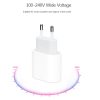 SYA0012910_3.jpg 2 in 1 PD 20W Single USB-C / Type-C Port Travel Charger + 3A PD3.0 USB-C / Type-C to USB-C / Type-C Fast Charge Data Cable Set, Cable Length: 2m, EU Plug