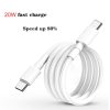 SYA0012910_6.jpg 2 in 1 PD 20W Single USB-C / Type-C Port Travel Charger + 3A PD3.0 USB-C / Type-C to USB-C / Type-C Fast Charge Data Cable Set, Cable Length: 2m, EU Plug