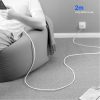 SYA0012910_8.jpg 2 in 1 PD 20W Single USB-C / Type-C Port Travel Charger + 3A PD3.0 USB-C / Type-C to USB-C / Type-C Fast Charge Data Cable Set, Cable Length: 2m, EU Plug