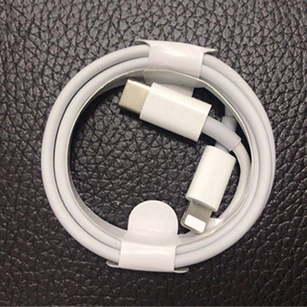 SYA0012924_2.jpg 2 in 1 PD 20W Single USB-C / Type-C Port Travel Charger + 3A PD3.0 USB-C / Type-C to 8 Pin Fast Charge Data Cable Set, Cable Length: 2m, EU Plug