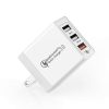 SYA0012993_1.jpg SDC-30W 30W QC 3.0 USB + 2.4A Dual USB 2.0 Ports Mobile Phone Tablet PC Universal Quick Charger Travel Charger, US Plug