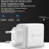 SYA0013033_5.jpg SDC-30W 2 in 1 USB to USB-C / Type-C Data Cable + 30W QC 3.0 USB + 2.4A Dual USB 2.0 Ports Mobile Phone Tablet PC Universal Quick Charger Travel Charger Set, EU Plug
