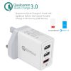 SYA0013034_1.jpg SDC-30W 2 in 1 USB to USB-C / Type-C Data Cable + 30W QC 3.0 USB + 2.4A Dual USB 2.0 Ports Mobile Phone Tablet PC Universal Quick Charger Travel Charger Set, UK Plug