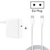 SYA0013216.jpg 2 in 1 PD3.0 30W USB-C / Type-C Travel Charger with Detachable Foot + PD3.0 3A USB-C / Type-C to USB-C / Type-C Fast Charge Data Cable Set, Cable Length: 1m, EU Plug