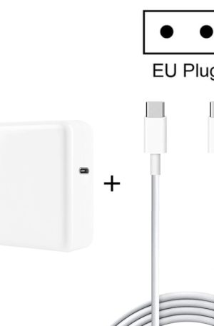 2 in 1 PD3.0 30W USB-C / Type-C Travel Charger with Detachable Foot + PD3.0 3A USB-C / Type-C to USB-C / Type-C Fast Charge Data Cable Set, Cable Length: 1m, EU Plug