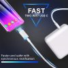 SYA0013216_4.jpg 2 in 1 PD3.0 30W USB-C / Type-C Travel Charger with Detachable Foot + PD3.0 3A USB-C / Type-C to USB-C / Type-C Fast Charge Data Cable Set, Cable Length: 1m, EU Plug