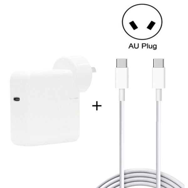 SYA0013242.jpg 2 in 1 PD 30W USB-C / Type-C + 3A PD 3.0 USB-C / Type-C to USB-C / Type-C Fast Charge Data Cable Set, Cable Length: 2m, AU Plug
