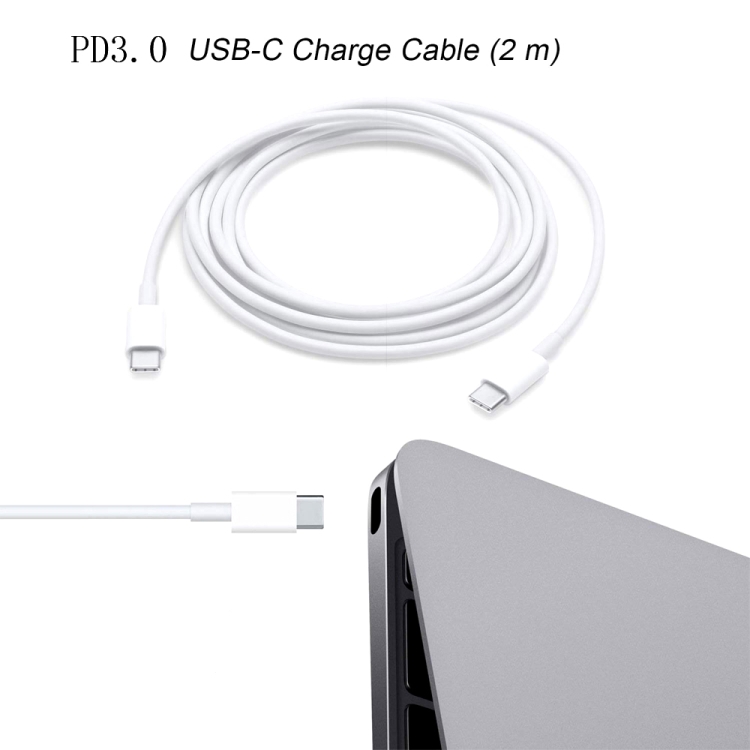 2 in 1 PD 30W USB-C / Type-C + 3A PD 3.0 USB-C / Type-C to USB-C / Type-C Fast Charge Data Cable Set, Cable Length: 2m, AU Plug 7 2 in 1 PD 30W USB-C / Type-C + 3A PD 3.0 USB-C / Type-C to USB-C / Type-C Fast Charge Data Cable Set, Cable Length: 2m, AU Plug - Image 7