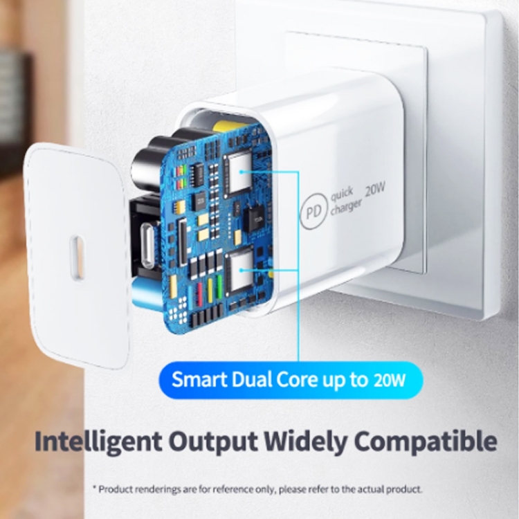 SDC-20W 2 in 1 PD 20W USB-C / Type-C Travel Charger + 3A PD 3.0 USB-C / Type-C to USB-C / Type-C Fast Charge Data Cable Set, Cable Length: 1m,, US Plug, EU Plug, UK Plug 5 SDC-20W 2 in 1 PD 20W USB-C / Type-C Travel Charger + 3A PD 3.0 USB-C / Type-C to USB-C / Type-C Fast Charge Data Cable Set, Cable Length: 1m,, US Plug, EU Plug, UK Plug - Image 5